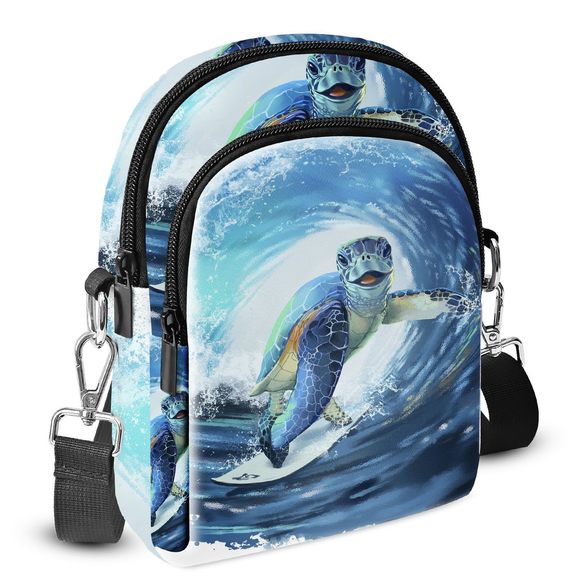 Sea Turtle Small Crossbody Bags Cell Phone Purse Fashion :> - Picture 1 of 6
